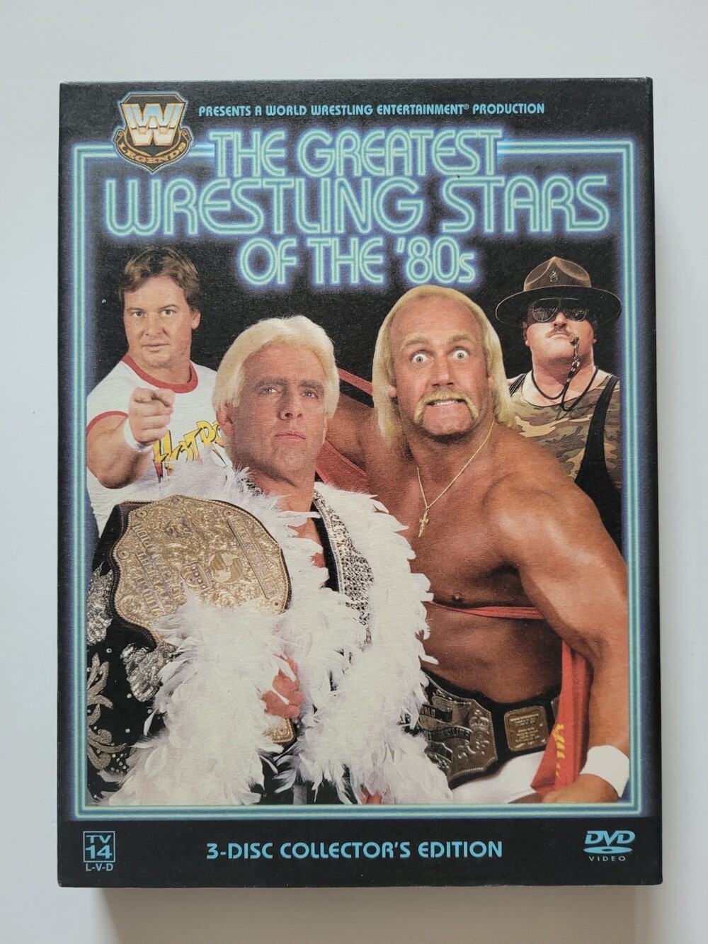 WWF WWe - The Greatest Wrestling Stars of the '80's (DVD, 2005, 3-Disc Set)